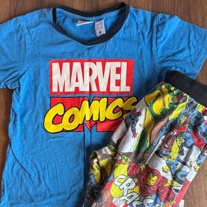 Marvel Comics - Boys Pajama Set - size 10
